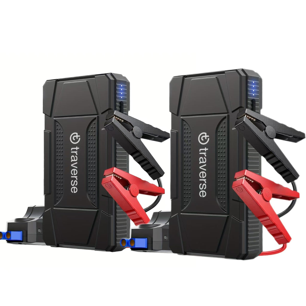 1000A Peak Car Jump Starter 12V Portable Battery Booster Jump Box with USB Charge Ports, LED Flashlight & 6400mAh Power Bank for Gas & Diesel Cars, Trucks, SUVs – Emergency Car Battery Starter